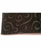 Fabric Marcus Bros. Medium Gray Whirligigs on Black 28&quot; x 33&quot; $3.25 - $59.71 MXN
