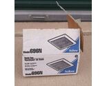 NUTONE WHITE ELECTRIC BATHROOM VENTILATOR FAN MODEL 696N - $86.12