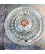 1958 1959 Cadillac Motor Division Fleetwood Stainless 16in Hub Cap w Red... - $102.16 CAD