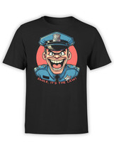 FANTUCCI Police T-Shirt Collection | Smile Enforcement T-Shirt | Unisex - $21.99+
