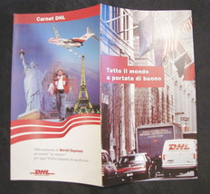 DHL Internat Worldwide Express Worldwide Pamphlet At Your Handy Rozzano-... - $13.04