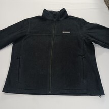Columbia XM1247 Men’s Mount Grant Full Zip Black Fleece Jacket Size Large image 11