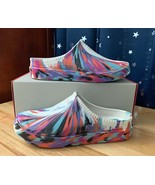 Unisex HUNTER IN/OUT Bloom Algae Foam Clog Shaded White/Marble/Willow Sz... - $39.90