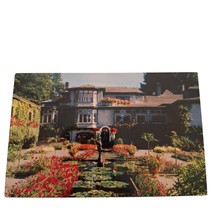 Postcard Victoria British Columbia Canada The Butchart Gardens Chrome Un... - $6.92