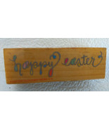 Happy Easter Rubber Stamp - £3.02 GBP