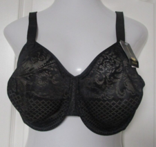 Wacoal Visual Effects Minimizer Underwire bra size 42H Style 857210 Black - £28.44 GBP