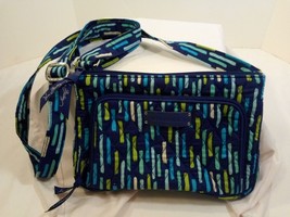 Vera Bradley Women&#39;s Small Crossbody Purse Retired Pattern- Katalina Showers - £13.96 GBP