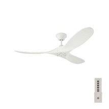 (Parts Only) White Monte Carlo Maverick Ii 52 Inch Ceiling Fan, Canopy - £9.31 GBP+