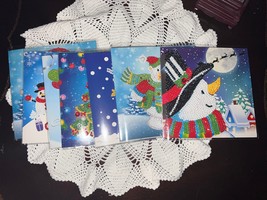 Holiday Christmas Cards, Sparkling Finished Diamond Art Cards- Dog/Cat/Deer/Card - £11.85 GBP