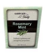 ROSEMARY MINT BAR SOAP - Amish Handcrafted Refreshing, Herbal Peppermint - €8,55 EUR