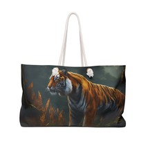 Personalised/Non-Personalised Weekender Bag, Tiger, Large Weekender Bag, Beach B - £38.40 GBP