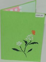 Lovepop LP1583 Butterfly PopUp Card SlideOut Note White Envelope Cellophane Wrap image 2