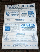 RARE June 1935 N.A.R.D. Journal: Retail druggist magazine, soda fountain, opium - £30.07 GBP