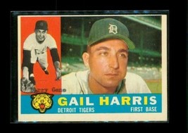 Vintage 1960 Topps Baseball Trading Card #152 Gail Harris Detroit Tigers 1st - £5.93 GBP