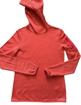 Merrell Sweatshirt Womens Small Orange Pullover Hoodie Select Regulate H... - $19.48