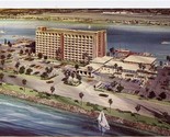 Sheraton Inn Harbor Island Postcard San Diego&#39;s First Airport Hotel Cali... - £9.34 GBP