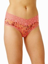 No Boundaries Women&#39;s Lace Hipster Panties Size LARGE (7) Strawberry Geometric - £8.07 GBP