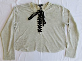 INC Women&#39;s Cropped &amp; Distressed Lightweight Sweatshirt/Top Size XL - £11.99 GBP