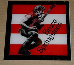 Bruce Springsteen Pic On Glass Pane Vintage - $29.99