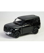 Kinsmart Diecast Land Rover Defender 90 Pull Back n Go Action Black Toy ... - $9.99