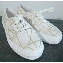 Keds Ortholite Triple Canvas Platform Women&#39;s Sneakers Shoes Casual Size... - $37.39