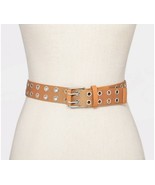 Women&#39;s Double Grommet Webbing Belt Wild Fable (Ginger or Green) Choose ... - £7.91 GBP