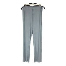 Zara Women&#39;s Blue Pleated Pull-On Pants Size Large - $38.34
