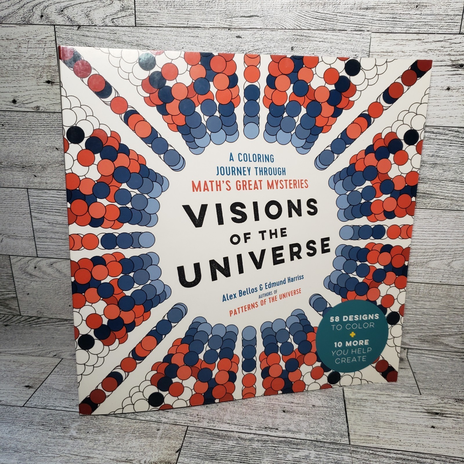 Visions of the Universe: A Coloring Journey Through Math&#39;s Great Mysteri... - $8.11
