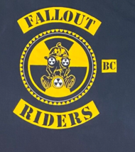 Fallout Riders Bicycle Club BC Shirt XL Simi Valley California Pre Owned... - £18.96 GBP