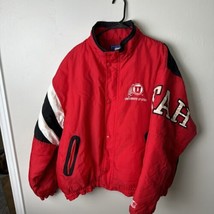 Vintage University Of Utah Utes Full Zip Starter Jacket Full Zip Men’s Size XL - £89.52 GBP