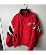 Vintage University Of Utah Utes Full Zip Starter Jacket Full Zip Men’s S... - £90.03 GBP