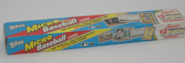 Topps 1992 Micro Baseball Cards - Set of 792 + 12 Micro Gold Cards - Sealed - $50.48