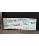 METALLICA - VINTAGE JUNE 25, 1992 RALEIGH, NC MINT WHOLE CONCERT TICKET - $47.79 CAD