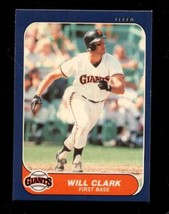 1986 Fleer Update #U-25 Will Clark Nmmt (Rc) Giants *X90969 - £6.58 GBP