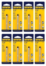 Carbide Tile &amp; Glass 5/16"  Drill Bit Straight Shank Irwin 50520 (8-Pack) - $21.77