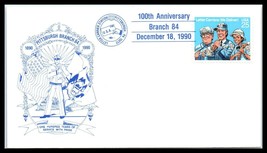 1990 US Cover - 100 Years Letter Carriers Pittsburgh Branch 84, Pennsylv... - £2.31 GBP