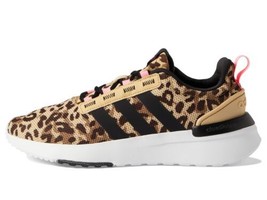 adidas Unisex Big Kids Racer TR21 Running Shoe Beam Pink/Black/Leopard G... - £38.06 GBP