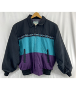 VTG Canyon Guide Aztec Bomber Jacket Womens Size XL Blanket Lined Cowboy... - £45.32 GBP