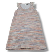 Lilla P Dress Size Small A-Line Dress Tweed Woven Knit Dress Sleeveless ... - $30.28