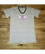 Pillow Fight Champion Sleepshirt Oversized T Shirt in Bag V Neck Women L... - £15.79 GBP