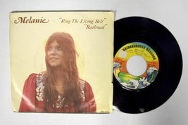 Melanie RING THE LIVING BELL / RAILROAD 45rpm 7&quot; Single w/ Picture Cover... - £8.52 GBP