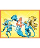 FANTASTIC FOUR 1982 U.K. 22 x 16 Poster Art - Comic Poster Superhero - $35.00