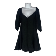 Zara Women&#39;s Sweetheart Neckline Black Mini Dress Size Medium - $35.53