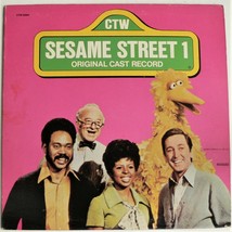 SESAME STREET 2 LP Lot ~ 1 &amp; 2 ORIGINAL CAST RECORD ~ VG++ Raposo Muppet... - £15.72 GBP