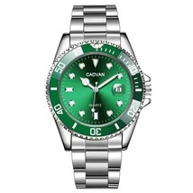 Men Quartz Watch Calendar Green Water Ghost Sport Men Wristwatch Free Sh... - $14.89