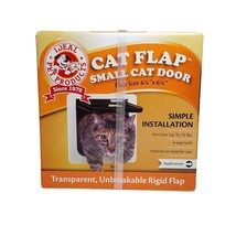 Cat Flap Small Cat Door 4 Way Lock By Ideal Pet Products 6 1/4&quot; x 6 1/4&quot; - $15.98