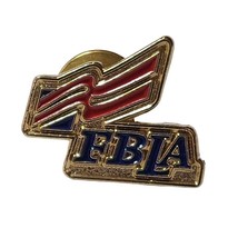 Future Business Leaders of America FBLA Logo Lapel Pin Gold Tone Red Blue - £6.14 GBP