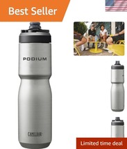 Lightweight 22oz Podium Steel Insulated Bike Water Bottle - Ideal for Lo... - $65.99