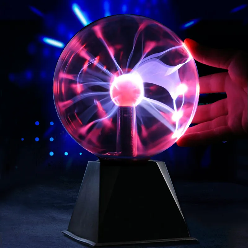 Novelty Lighting Magic Plasma Ball Lamp 3/4/5/6 Inch Night Light Lava Lamp - £15.92 GBP+