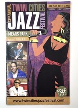 Twin Cities Jazz Festival Booklet Program Mears Park St. Paul Minnesota - £7.81 GBP